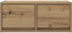 vidaXL Szafki RTV 2 szt. Dąb Artisan 60x31x25,5 cm Drewno klejone 7