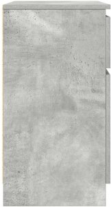 vidaXL Komoda z szufladą Betonowa szarość 71x35x65 cm Drewno klejone 7