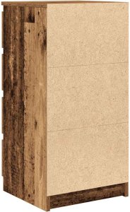 vidaXL Komoda Stare drewno 37,5x35x76 cm Drewno klejone 8
