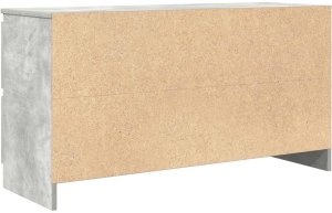 vidaXL Szafka RTV Beton Szary 100x35x54 cm Drewno klejone 8