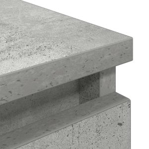 vidaXL Szafka RTV Beton Szary 100x35x54 cm Drewno klejone 9