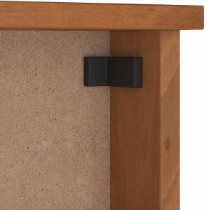 vidaXL Wieszak ścienny na ubrania SANDNES 87x12x35cm Drewno lite Sosna 8