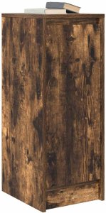 vidaXL Komoda Dąb wędzony 29,5x34x76 cm Drewno klejone 4