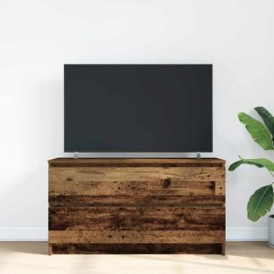 vidaXL Szafka RTV Stare drewno 100x35x54 cm Drewno klejone 3