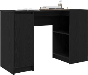 Biurko vidaXL Czarne 120 cm x 42 cm 4