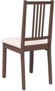 vidaXL Krzesła do jadalni z poduszkami 2 szt. lite drewno gumowe 7