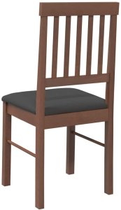 vidaXL Krzesła do jadalni z poduszkami 2 szt. lite drewno gumowe 7