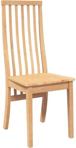 vidaXL Krzesła do jadalni 2 szt. lite drewno guma 4