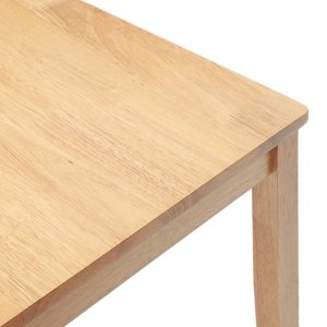 vidaXL Krzesła do jadalni 2 szt. lite drewno guma 8