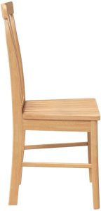 vidaXL Krzesła do jadalni 2 szt. lite drewno guma 6