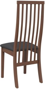 vidaXL Krzesła do jadalni z poduszkami 2 szt. lite drewno gumowe 7