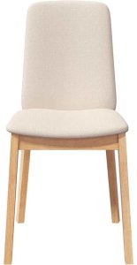 vidaXL Krzesła do jadalni z poduszkami 2 szt. lite drewno guma 5