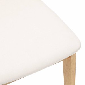 vidaXL Krzesła do jadalni z poduszkami 2 szt. lite drewno guma 8