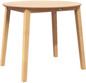 vidaXL Stół jadalny drewno lite Guma 4