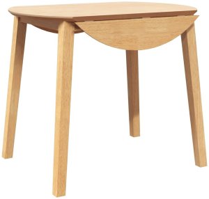 vidaXL Stół jadalny drewno lite Guma 7