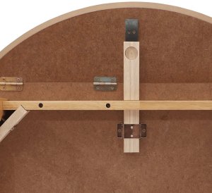 vidaXL Stół jadalny drewno lite Guma 10