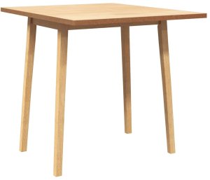 vidaXL Stół jadalny Naturalne drewno lite Guma 4