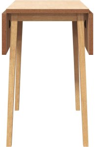 vidaXL Stół jadalny Naturalne drewno lite Guma 6