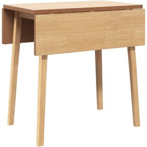 vidaXL Stół jadalny Naturalne drewno lite Guma 7