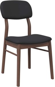 vidaXL Krzesła do jadalni z poduszkami 2 szt. lite drewno gumowe 4