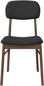 vidaXL Krzesła do jadalni z poduszkami 2 szt. lite drewno gumowe 5