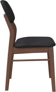 vidaXL Krzesła do jadalni z poduszkami 2 szt. lite drewno gumowe 6