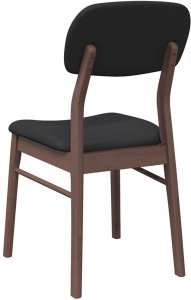 vidaXL Krzesła do jadalni z poduszkami 2 szt. lite drewno gumowe 7