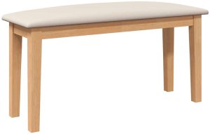 vidaXL Ławka 90 cm Drewno lite Guma 2