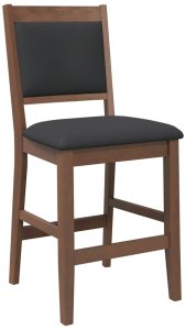 vidaXL Hokery barowe z poduszkami 2 szt. Brązowe lite drewno gumowe 4