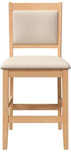 vidaXL Hokery barowe z poduszkami 2 szt. guma 5