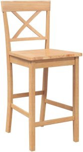 vidaXL Hokery barowe 2 szt. guma 4