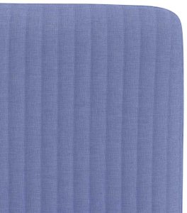 vidaXL Krzesła do jadalni 6 szt. Jeans Niebieski Tkanina 7