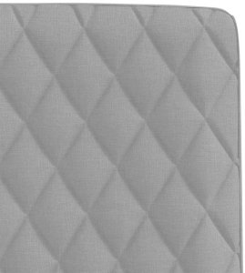 vidaXL Krzesła do jadalni 2 szt. Tkanina Cloud Grey 7