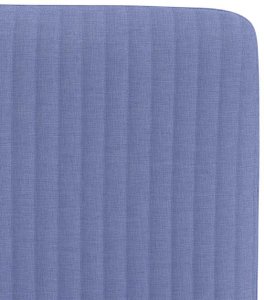 vidaXL Krzesła do jadalni 2 szt. Jeans Niebieski Tkanina 7