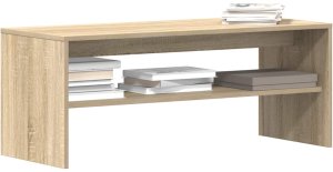 vidaXL Szafka pod TV, dąb sonoma, 100 x 40 x 40 cm, płyta wiórowa 1