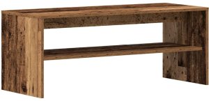 vidaXL Szafka pod telewizor, stare drewno, 100x40x40 cm 7