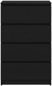 vidaXL Komoda, czarny dąb, 60x35x98,5 cm, materiał drewnopochodny 6