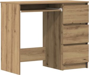 Biurko vidaXL Dąb Artisan 90 cm x 45 cm 2