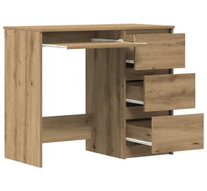 Biurko vidaXL Dąb Artisan 90 cm x 45 cm 5