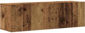vidaXL 7-cz. zestaw szafek TV, stare drewno 4