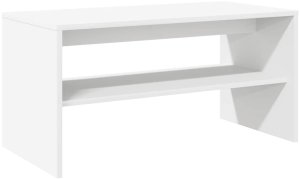 vidaXL Szafka RTV Biała 60x40x40 cm Drewno klejone 7