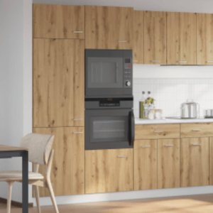 Szafka pod kuchenkę mikrofalową Artisan Oak 60x57x207 cm Lumarko! Lumarko! 1