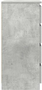Stolarnia Komoda Betonowa Szara 37,5x35x76 cm Drewno klejone 7