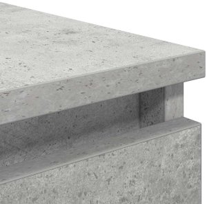Stolarnia Komoda Betonowa Szara 37,5x35x76 cm Drewno klejone 9