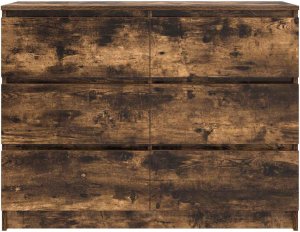 Stolarnia Komoda, przydymiony dąb, 100x35x76 cm, materiał drewnopochodny 6