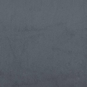 Łóżko kontynentalne z materacem, ciemnoszary aksamit, 80x220 cm 11
