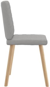 Jana Krzesła do jadalni 4 szt. Tkanina Cloud Grey 5