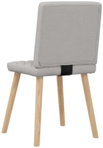 Jana Krzesła do jadalni 4 szt. Tkanina Cloud Grey 6