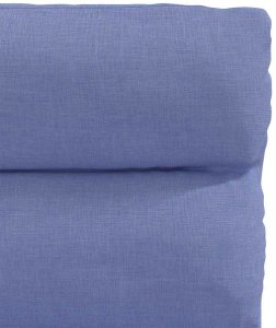 vidaXL Krzesła do jadalni 6 szt. Jeans Niebieski Tkanina 7