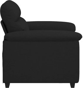 Sofa Fotel Czarny 60 cm Tkanina 5